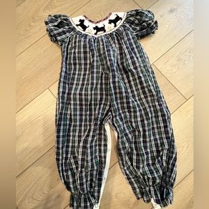 Smocked romper